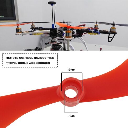 6 أزواج من مراوح 1045 مراوح RC بديلة متوافقة مع DJI FPV F550 F450 S500 S550 كوادكوبتر متعددة الدوار CW CCW in Kuwait