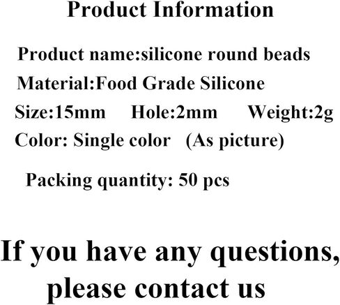 50 قطعة اللون الفوشيه سيليكون الخرز المستديرة الحسية 15 مللي متر سيليكون اللؤلؤ حبة السائبة أمي قلادة DIY بها بنفسك صنع المجوهرات الديكور in Kuwait