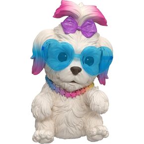 ليتل لايف أو إم جي بيتس لديها موهبة - جرو إسفنجي ناعم تفاعلي يأتي إلى الحياة ويغني ويبكي ويأكل - راقصة الباليه in Kuwait