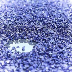 50 جرام من الزجاج المكسر اللامع بالترتر Sz 2-4 مم يرش رقائق مكسورة غير منتظمة لامعة مكتنزة للحرف الفنية، قالب مجوهرات راتنجات الإيبوكسي، فنون الأظافر، سجل القصاصات، حشو المزهرية، لوازم الديكور المنزلي (وردي) in Kuwait