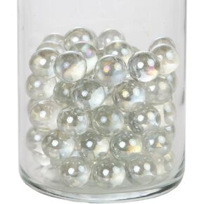 Home-X Decorative Glass Beads, Vase Filler Beads. Round (1 lb Bag) (vase not Included) in Saudi Arabia