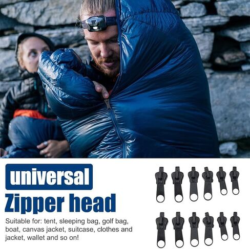 12 قطعة من السحابات السحابية الفورية الشاملة، استبدال 3 احجام يمكنك تركيبها بنفسك، مجموعة اصلاح السحاب، سحاب منزلق للانقاذ والاسنان، مشبك سحاب in Kuwait