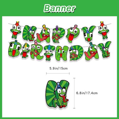 لوازم حفلات اعياد الميلاد لا توصف للاطفال، مجموعة ديكورات لا توصف تتضمن لافتة وبالونات لتزيين الكيك وهدايا الحفلات للاولاد والبنات in Kuwait