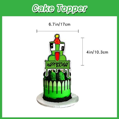 لوازم حفلات اعياد الميلاد لا توصف للاطفال، مجموعة ديكورات لا توصف تتضمن لافتة وبالونات لتزيين الكيك وهدايا الحفلات للاولاد والبنات in Kuwait