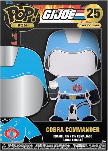 Funko Pop! Pin: G.I. Joe - Cobra Commander in Saudi Arabia