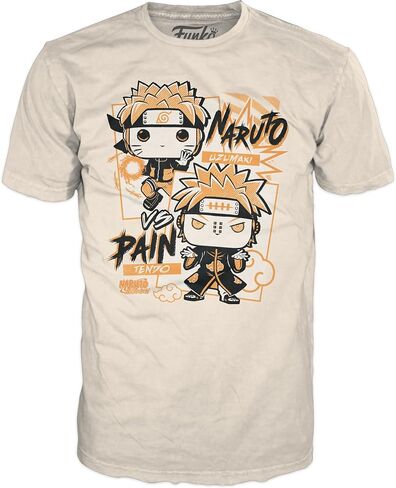 Funko Pop! Boxed Tee: Naruto - Naruto Uzumaki vs Pain Tendo - 2XL in Saudi Arabia