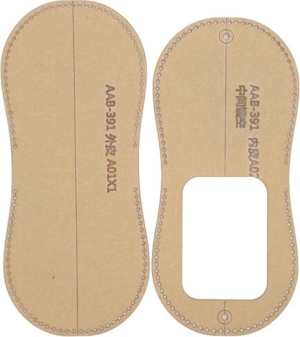 Coin Purse Making Template, Leather Wallet Pattern Set Making Stencil Kit Clear Acrylic Template for DIY Leather Craft Tool in Saudi Arabia