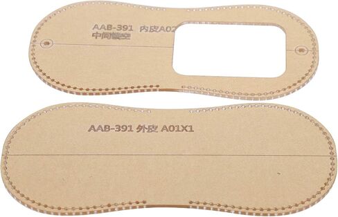 Coin Purse Making Template, Leather Wallet Pattern Set Making Stencil Kit Clear Acrylic Template for DIY Leather Craft Tool in Saudi Arabia