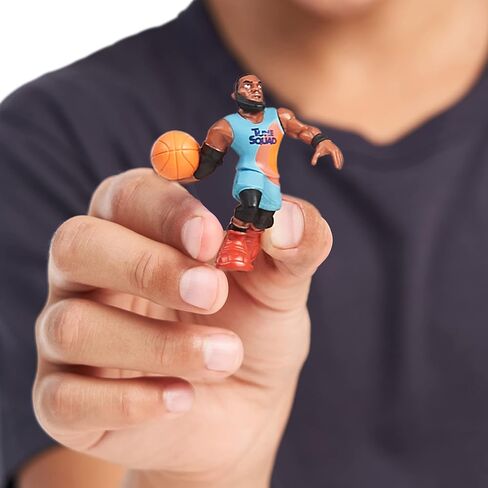 Moose Toys Space Jam: A New Legacy - 4 عبوات - 2 بوصة ليبرون، دافي داك، لولا باني، و1 شخصيات غامضة - خط البداية، متعدد الألوان (14573) in Saudi Arabia