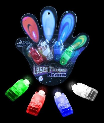 Laser Finger Beams - 48 ct. box Bright LED finger lights in Saudi Arabia