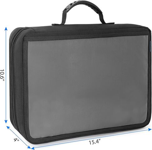 اووتي شنطة حمل العاب لوحية مع 24 جيب، شنطة تخزين للالعاب اللوحية والقطع والرموز والبطاقات للسفر والحفلات in Kuwait