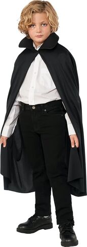 Rubie's Costume Child's 36" Cape with Collar, Black, One Size in Saudi Arabia