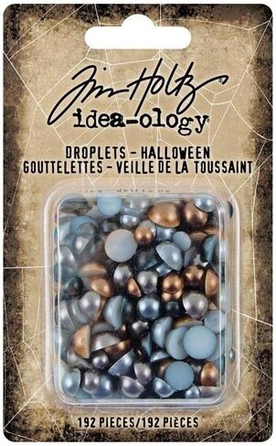 Tim Holtz Idea-Ology Halloween 2022 Droplets and Bubbles, 252 Total Pieces, Bundle of 2 Packages in Saudi Arabia