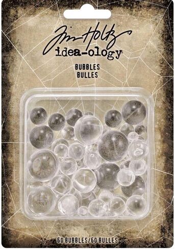 Tim Holtz Idea-Ology Halloween 2022 Droplets and Bubbles, 252 Total Pieces, Bundle of 2 Packages in Saudi Arabia