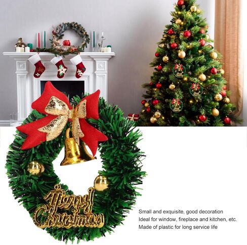 10 قطع من إكسسوارات بيت الدمى المصغرة لإكليل عيد الميلاد، أكاليل زينة صغيرة لإكسسوارات تزيين عيد الميلاد، نموذج مشهد مصغر للعب التظاهري لدمية بمقياس 1/12 1/6 in Kuwait