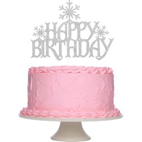 زينة كعكة عيد الميلاد الشتوية ندفة الثلج عيد الميلاد - لوازم تزيين الكيك لأعياد الميلاد لامعة في الشتاء in Kuwait