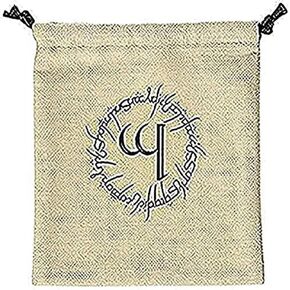 Q-Workshop: Elven Dice Bag in Linen (Elvish)