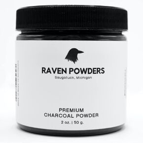 Raven Powders Premium Charcoal Powder for Drawing and Art in Saudi Arabia