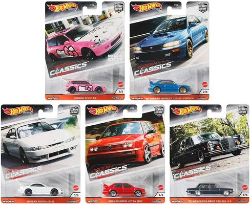 Hot Wheels Premium Car Culture 2020 Modern Classics Set of 5 in Saudi Arabia