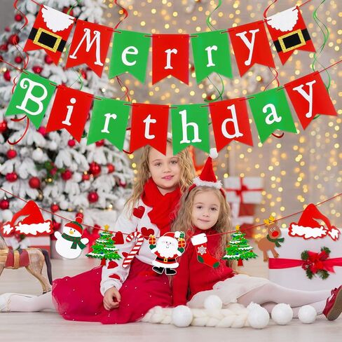 لافتة عيد ميلاد سعيد باللونين الأحمر والأخضر، لافتة عيد ميلاد سعيد، لافتة عيد ميلاد سعيد، لتزيين حفلات عيد الميلاد وأعياد الميلاد in Saudi Arabia