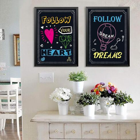 Yoklili 18 Pack Motivational Posters for Classroom Office Decorations Inspirational Quote Wall Art for Students Teachers, 11 x 17 In. in Kuwait