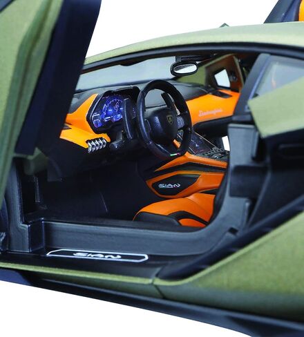 Lamborghini Bburago,Plastic ,1:18 Sián FKP37 - Green in Saudi Arabia