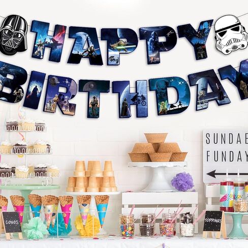 بارد الغريبة عيد ميلاد راية عيد ميلاد سعيد زينة اللوازم kawaii حزب لافتات الكرتون عيد ميلاد خلفية للبنين بنات أطفال المراهقين الكبار حزب تفضل in Kuwait