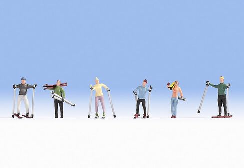 noch 15827 skiers شخصيات نموذج مصغر HO in Kuwait