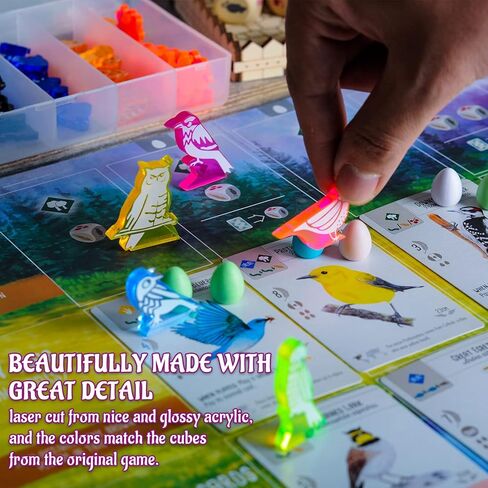 مجموعة من 40 قلم تحديد طائر أكريليك مقطوع بالليزر من مجموعة من 40 قطعة ملحقات مطورة خاصة بأجنحة القرن in Kuwait