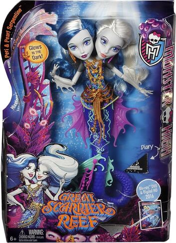 Monster High Great Scarrier Reef Peri & Pearl Serpintine Doll in Saudi Arabia