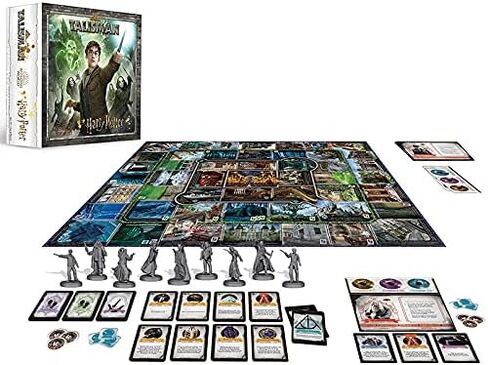 Harry Potter Talisman Board Game | Play as Harry, Dumbledore, Draco, Bellatrix and More | Collect Hallows to Defeat or Help Voldemort | Officially-Licensed Game Based on Harry Potter Films in Saudi Arabia