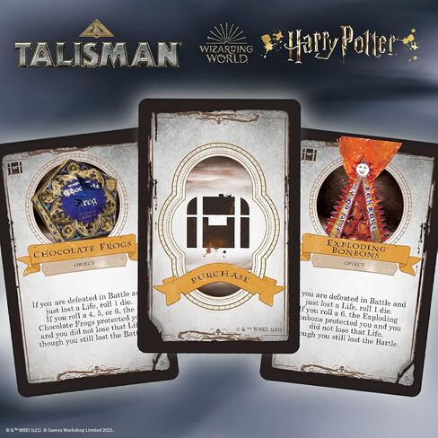 Harry Potter Talisman Board Game | Play as Harry, Dumbledore, Draco, Bellatrix and More | Collect Hallows to Defeat or Help Voldemort | Officially-Licensed Game Based on Harry Potter Films in Saudi Arabia