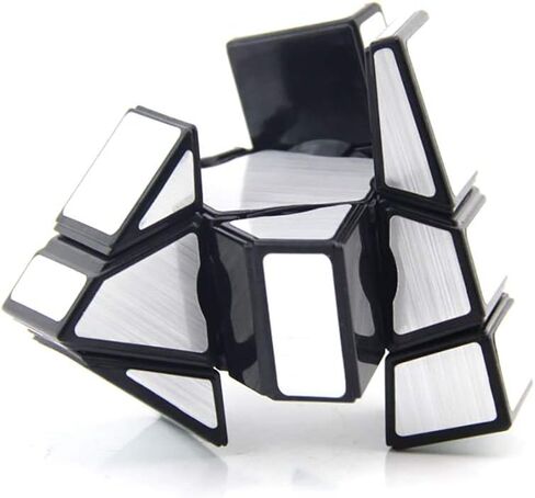 Yealvin 1x3x3 شبح مرآة لغز مكعب 1x3x3 ماجيك سرعة مكعب Skewb ملتوي لغز اللعب (الشظية) in Kuwait