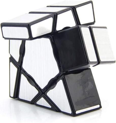Yealvin 1x3x3 شبح مرآة لغز مكعب 1x3x3 ماجيك سرعة مكعب Skewb ملتوي لغز اللعب (الشظية) in Kuwait