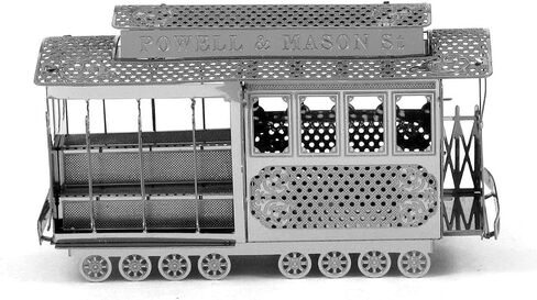 Metal Earth San Francisco Cable Car 3D Metal Model Kit Bundle with Tweezers Fascinations in Saudi Arabia