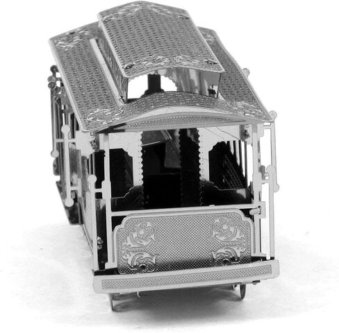 Metal Earth San Francisco Cable Car 3D Metal Model Kit Bundle with Tweezers Fascinations in Saudi Arabia