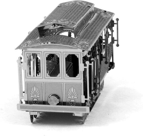 Metal Earth San Francisco Cable Car 3D Metal Model Kit Bundle with Tweezers Fascinations in Saudi Arabia