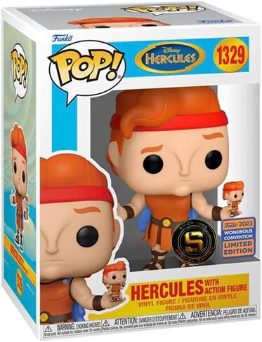 Hercule POP! Disney Vinyl Figurine ercules w/Action Figure 9 cm in Saudi Arabia