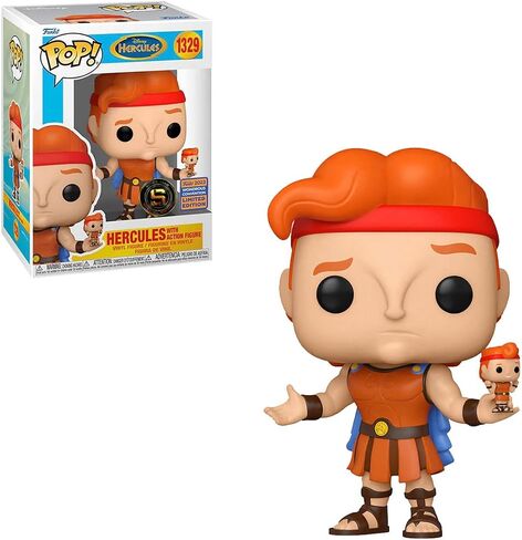Hercule POP! Disney Vinyl Figurine ercules w/Action Figure 9 cm in Saudi Arabia