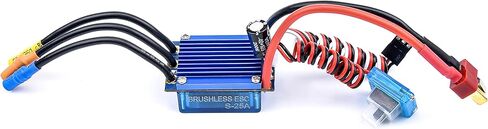 محرك FPVDrone 2435 4800 كيلو فولت عديم المسفرات مع وحدة تحكم بالسرعة 25 أمبير بدون فرشاة ESC لشاحنة 1/16 1/18 in Kuwait