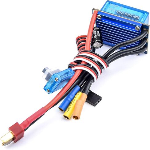 محرك FPVDrone 2435 4800 كيلو فولت عديم المسفرات مع وحدة تحكم بالسرعة 25 أمبير بدون فرشاة ESC لشاحنة 1/16 1/18 in Kuwait