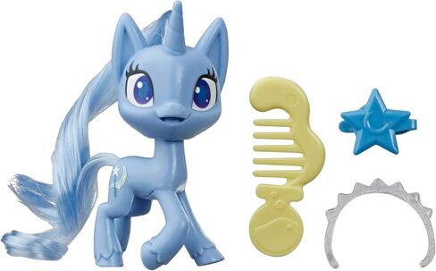 My Little Pony Rainbow Dash Potion Pony Figure - 3-Inch Blue Pony Toy with Brushable Hair, Comb, and 4 Surprise Accessories in Saudi Arabia