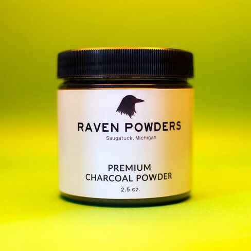Raven Powders Premium Charcoal Powder for Drawing and Art in Saudi Arabia