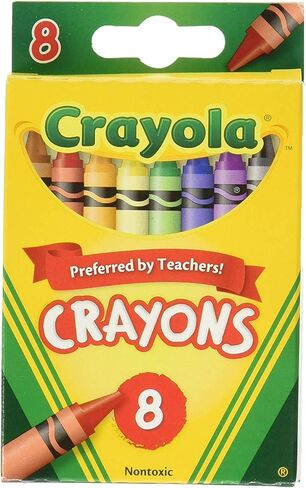 Crayola Crayons,8 Count (52-3008), Pack of 9 in Saudi Arabia