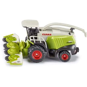 Siku 1993, Claas Forage Harvester, 1:50, Metal/Plastic, Green, Folding and Removable Harvester