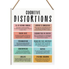Therapy Office Wood Wall Decor, Mental Health Wall Art, Therapy School Counselor Therapist Social Worker Office Decoration Mental Health Classroom School Decor, Radical Acceptance Coping Statements in Kuwait