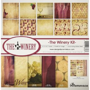 Reminisce The Winery Collection Kit Multicolor, 12" by 12"