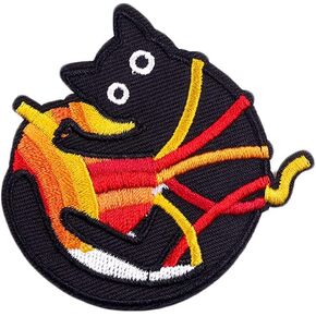 رقعة تطريز على شكل قطة لطيفة على شكل قطط، رقعة مطرزة للملابس والشنط والجاكيتات والاحذية وشنط الظهر والاكسسوارات in Kuwait