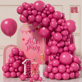 Bonropin Black Balloons 130pcs Black Balloon Garland Arch Kit 5/10/12/18 Inch Different Sizes Black Matte Latex Balloons for Graduation Party Decorations Wedding Birthday Party Anniversary Decorations