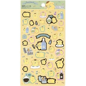 يامانوشيجيو ستيكر لاصق للحيوانات الاليفة من بومبومبورين ورقة واحدة 44 قطعة من لوازم سجل القصاصات الزخرفية والقرطاسية (7678) in Kuwait